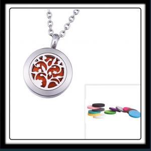 20mm Cherry Blossom Tree (Silver) Aromatherapy Locket