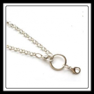 22' 3mm (Silver) Rolo Chain