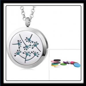 30mm Dandelions (Silver) Aromatherapy Locket