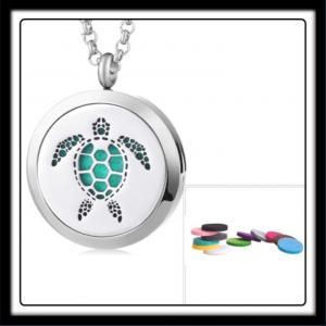 30mm Turtle (Silver) Aromatherapy Locket