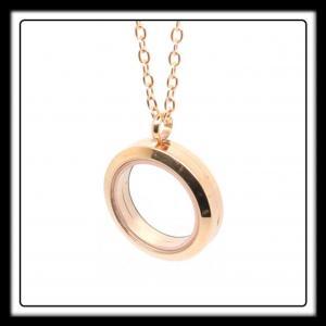 30mm Circle (Rose/Gold) Locket
