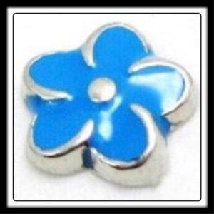 Glory Bush (Light Blue) Flower Charm