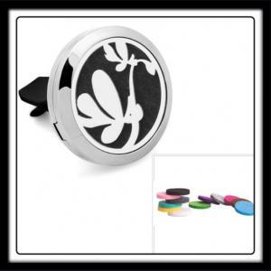 30mm Butterflies/Flower Aromatherapy Car Clip