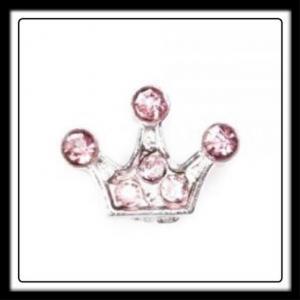 Crown (Pink) 3 Point Charm