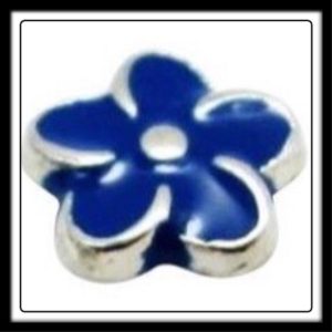 Glory Bush (Navy Blue) Flower Charm