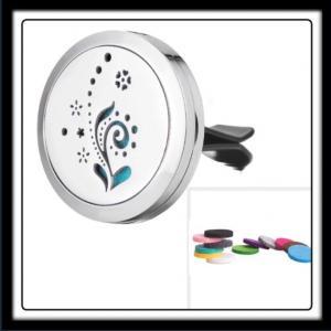 30mm Fancy Flower Aromatherapy Car Clip