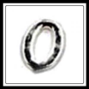 "O" (Fancy Lettering) Charm
