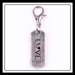 Locket Tag Charm - Love