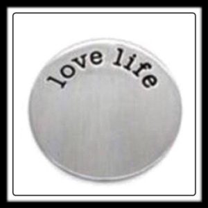 Love Life Locket Plate