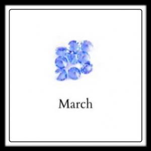 ​March Birthstone (Aquamarine)​ Crystals