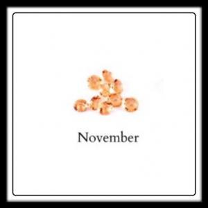 ​November Birthstone (Topaz)​ Crystals