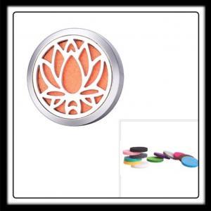 30mm Open Lotus Flower Aromatherapy Car Clip