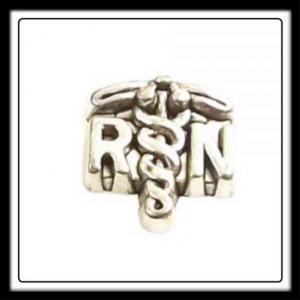 RN Nurses (Silver) Charm