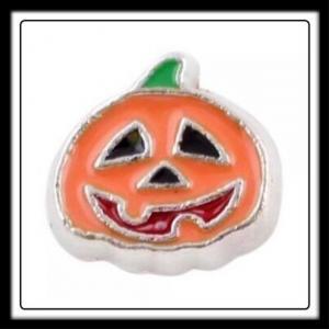 Halloween Pumpkin (Orange) Charm