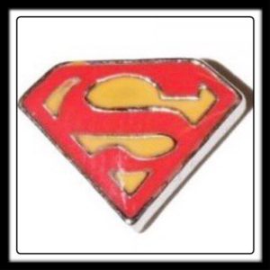 Superman Logo Charm