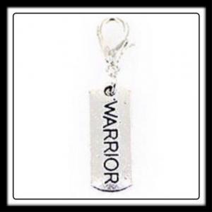 Locket Tag Charm - Warrior