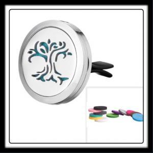 30mm Weeping Willow Aromatherapy Car Clip