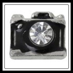 Camera (Black) Charm