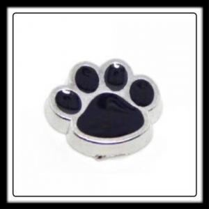 Paw Print (Black) Charm