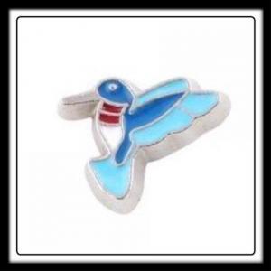 Hummingbird (Blue) Charm