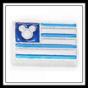 Mickey Mouse (Blue) Flag Charm​