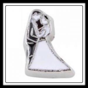 Bride & Groom (B&W) Charm