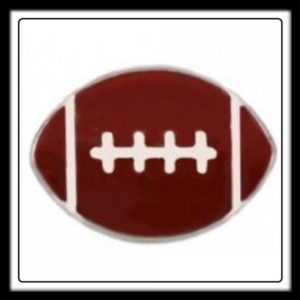 Football (Dark Brown) Charm