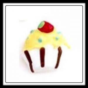 Cupcake (Yellow) Icing Charm