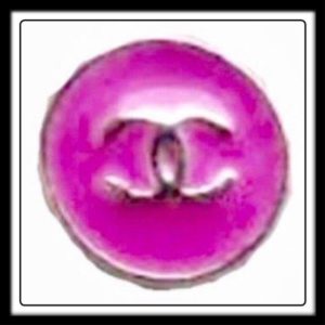 Chanel Logo (Pink) Charm