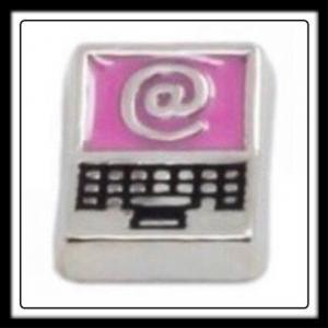 Computer (Pink) Charm