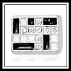 Cross Word Puzzle Charm
