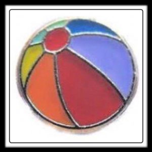 Beach Ball (Dark Color) Charm