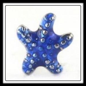 Starfish (Blue) Charm