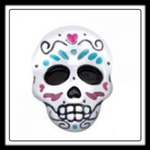Skull Candy (Silver) Charm