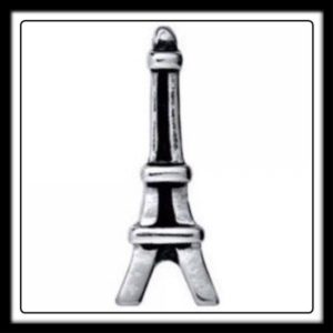 Eiffel Tower (Silver) Charm