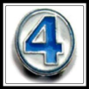 Fantastic Four Logo Charm