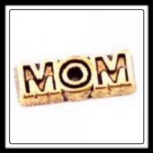 Mom (Gold) Charm