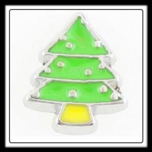 Christmas Tree w/(Yellow) Base Charm