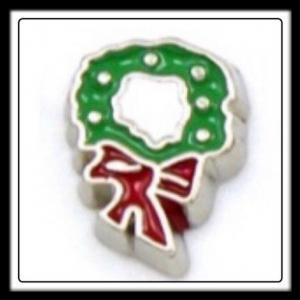 Christmas Wreath (Green) Charm