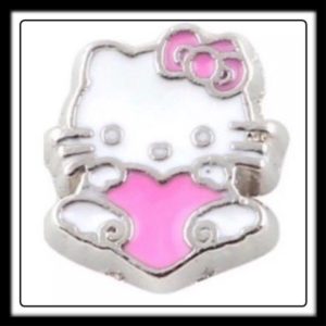 Hello Kitty (Pink) Heart Charm