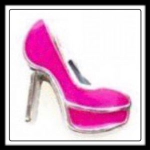 High Heels (Hot Pink) Charm