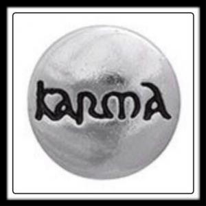 Karma Circle (Silver) Charm