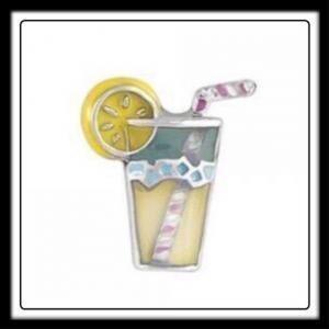 Lemonade Glass Charm