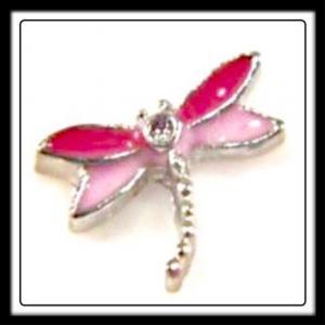 Dragonfly (Pink) Charm