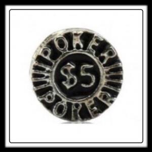 $5 Poker Chip Charm