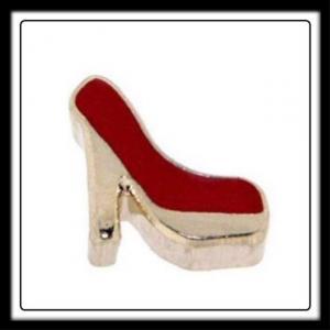 High Heel (Red/Gold) Charm