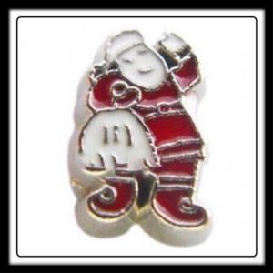 Christmas Santa (White) Sac Charm