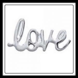 Love (Silver) Charm