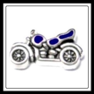 Motorbike (Purple) Charm