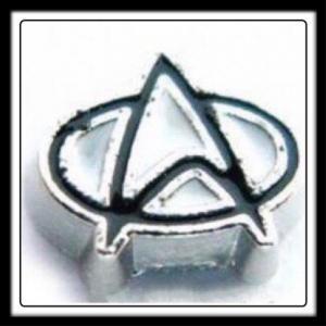Enterprise Logo (White) Charm